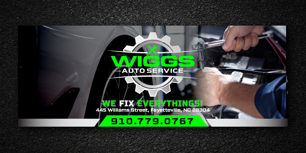 Mike Wiggs Auto & Fleet Service logo design by Niqnish