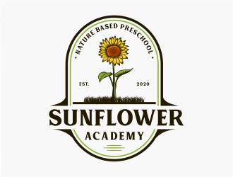 Sunflower Academy logo design by Mardhi