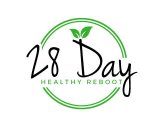 28 Day Healthy Reboot logo design by gilkkj