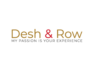 Desh & Row logo design by gateout