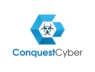 Conquest Cyber logo design by yunda