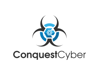 Conquest Cyber logo design by yunda