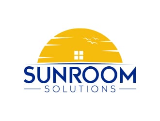 Sunroom Solutions logo design by MarkindDesign