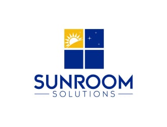 Sunroom Solutions logo design by MarkindDesign