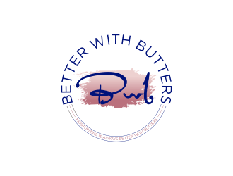 Better with Butters logo design by luckyprasetyo