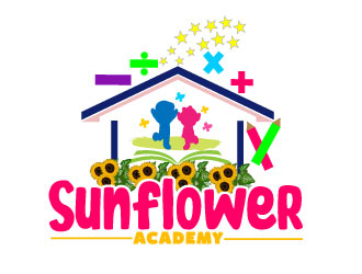 Sunflower Academy logo design by AamirKhan