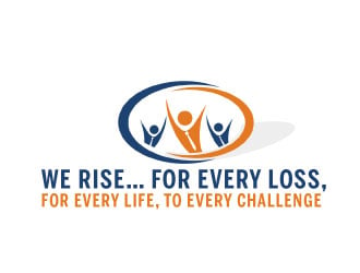 Logo:   We Rise… For every loss, For every life, To every challenge |  We are Gift of Life…We Rise      Company Name: Gift of Life Donor Program logo design by AamirKhan