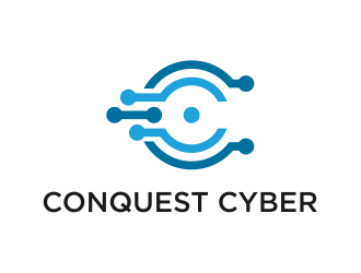 Conquest Cyber logo design by sleepbelz