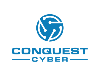 Conquest Cyber logo design by sleepbelz