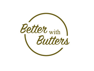 Better with Butters logo design by Dawnxisoul393