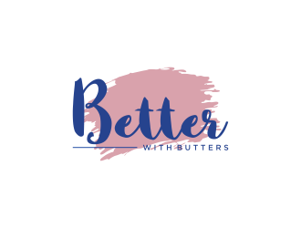 Better with Butters logo design by BlessedArt