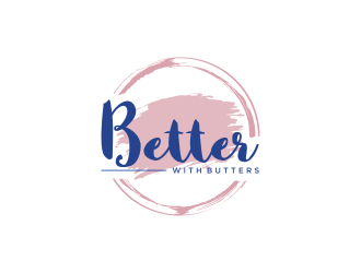 Better with Butters logo design by BlessedArt