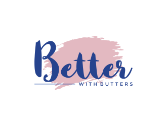 Better with Butters logo design by BlessedArt