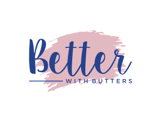 Better with Butters logo design by BlessedArt