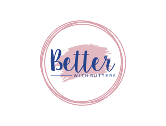 Better with Butters logo design by BlessedArt