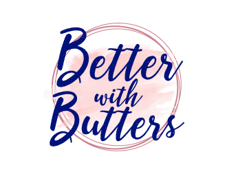 Better with Butters logo design by AamirKhan