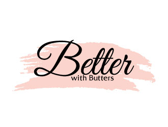 Better with Butters logo design by AamirKhan