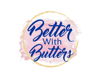 Better with Butters logo design by AamirKhan