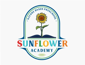 Sunflower Academy logo design by Mardhi