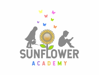 Sunflower Academy logo design by Alfatih05