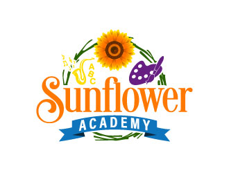 Sunflower Academy logo design by daywalker