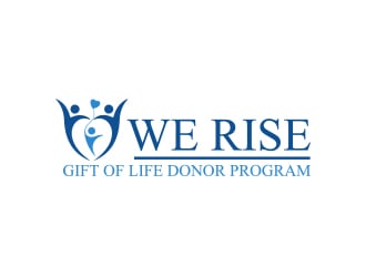 Logo:   We Rise… For every loss, For every life, To every challenge |  We are Gift of Life…We Rise      Company Name: Gift of Life Donor Program logo design by Rexi_777