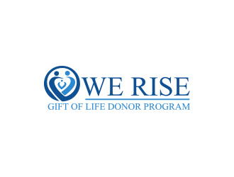 Logo:   We Rise… For every loss, For every life, To every challenge |  We are Gift of Life…We Rise      Company Name: Gift of Life Donor Program logo design by Rexi_777