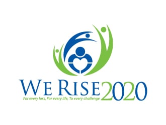 Logo:   We Rise… For every loss, For every life, To every challenge |  We are Gift of Life…We Rise      Company Name: Gift of Life Donor Program logo design by MUSANG