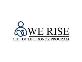 Logo:   We Rise… For every loss, For every life, To every challenge |  We are Gift of Life…We Rise      Company Name: Gift of Life Donor Program logo design by Rexi_777