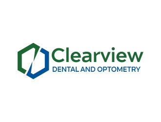 Clearview Dental and Optometry logo design by Greenlight