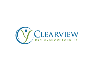 Clearview Dental and Optometry logo design by Greenlight