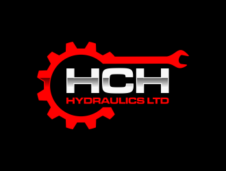 HCH HYDRAULICS LTD logo design by GassPoll