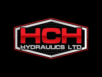 HCH HYDRAULICS LTD logo design by rizuki