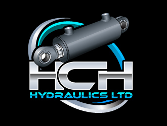 HCH HYDRAULICS LTD logo design by uttam