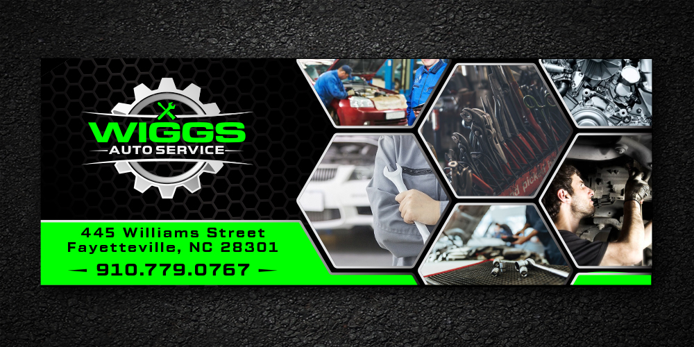 Mike Wiggs Auto & Fleet Service logo design by Niqnish