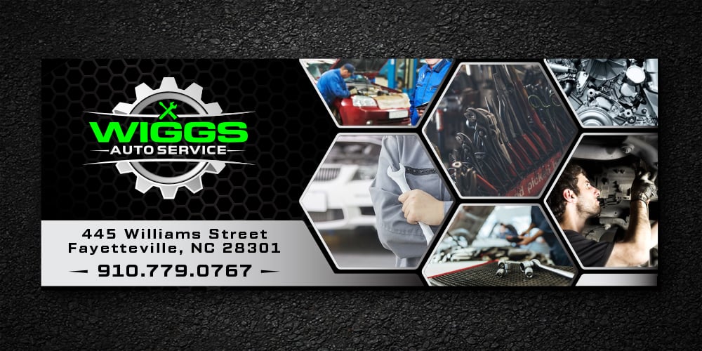 Mike Wiggs Auto & Fleet Service logo design by Niqnish