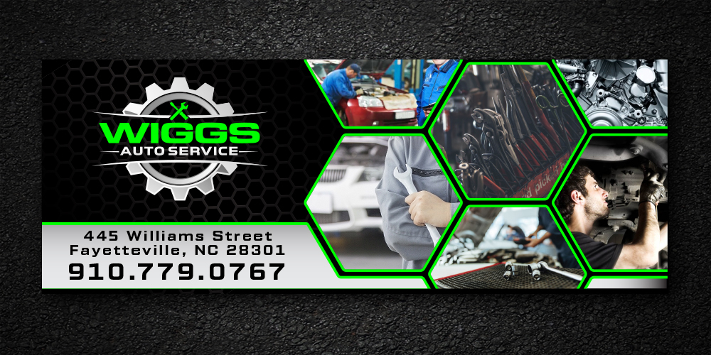 Mike Wiggs Auto & Fleet Service logo design by Niqnish