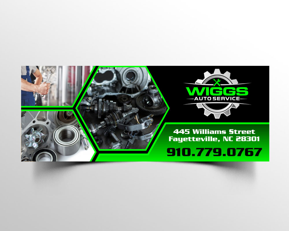 Mike Wiggs Auto & Fleet Service logo design by Boomstudioz