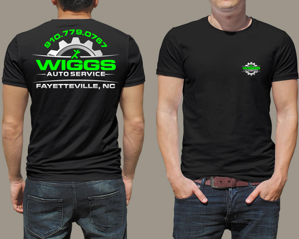 Mike Wiggs Auto & Fleet Service logo design by Boomstudioz