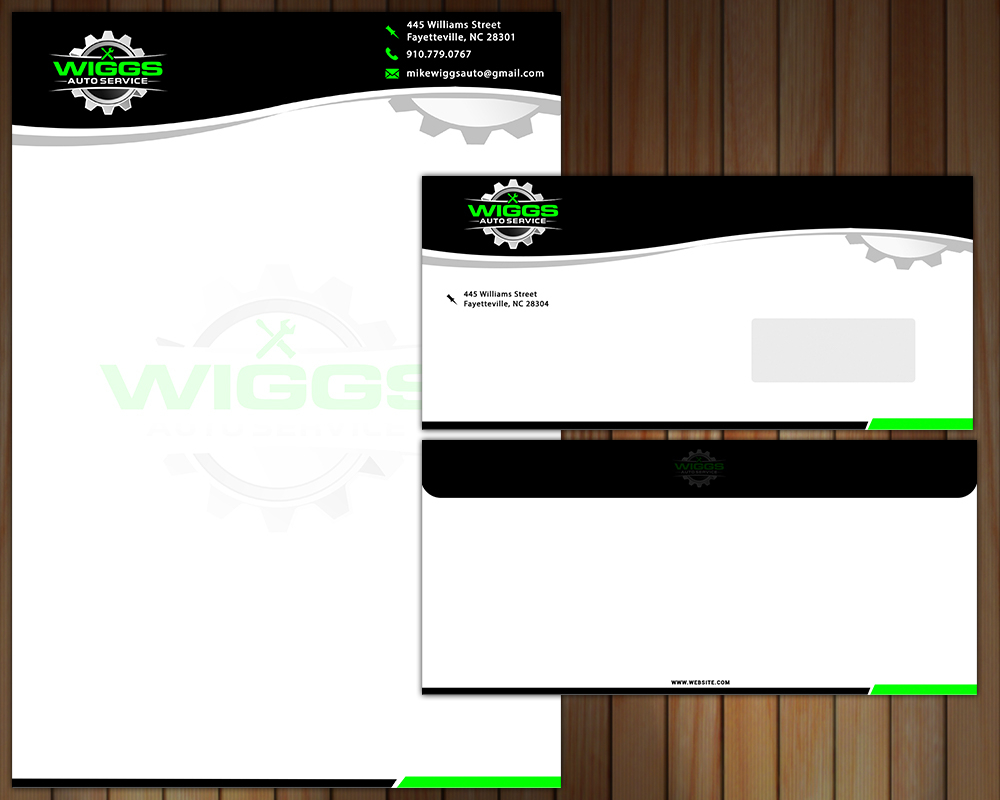 Mike Wiggs Auto & Fleet Service logo design by MastersDesigns