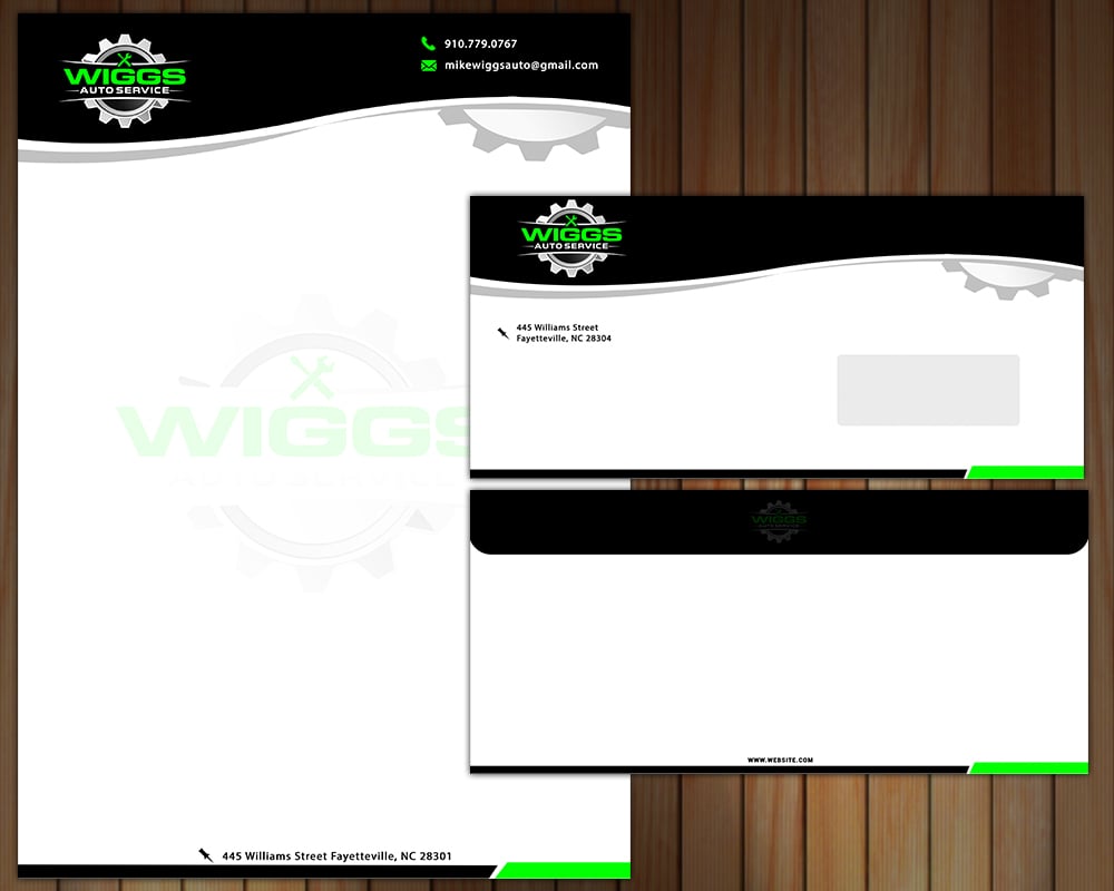 Mike Wiggs Auto & Fleet Service logo design by MastersDesigns