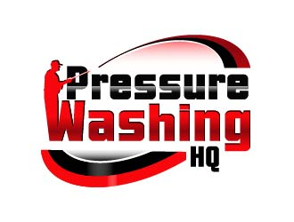 Pressure Washing HQ logo design by Suvendu