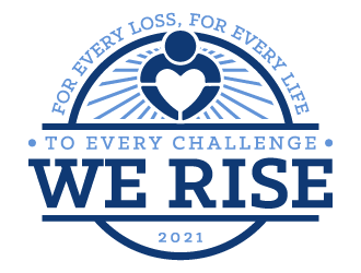 Logo:   We Rise… For every loss, For every life, To every challenge |  We are Gift of Life…We Rise      Company Name: Gift of Life Donor Program logo design by akilis13