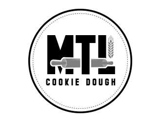 MTL Cookie Dough  logo design by BeDesign