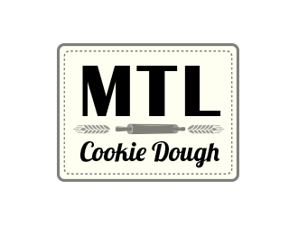 MTL Cookie Dough  logo design by BeDesign