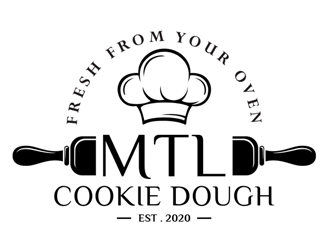 MTL Cookie Dough  logo design by ingepro