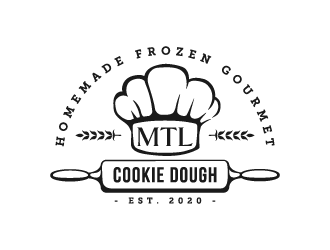 MTL Cookie Dough  logo design by pencilhand