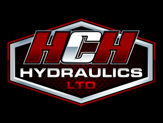 HCH HYDRAULICS LTD logo design by axel182