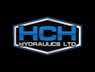 HCH HYDRAULICS LTD logo design by rizuki