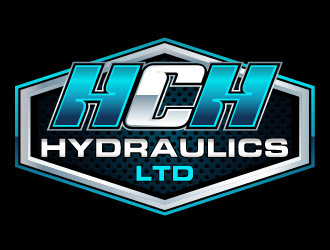 HCH HYDRAULICS LTD logo design by axel182